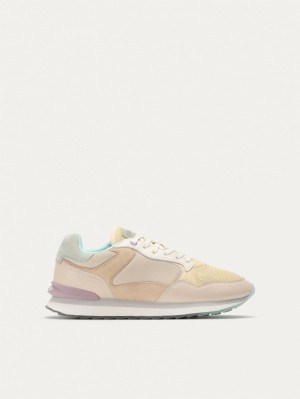 Beige / Light Yellow HOFF Atlantic City Women's Trainers Ireland | B8M-3289