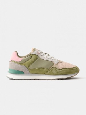 Beige / Olive HOFF Málaga Women's Trainers Ireland | W4A-9402