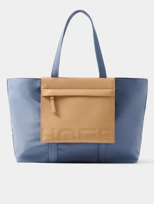 Blue HOFF Shopper Nylon Daily Women's Bags Ireland | G8O-6565