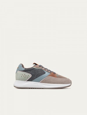 Brown / Grey HOFF Buckingham Women's Trainers Ireland | L1I-6957