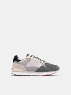 Grey / Pink HOFF Seoul Women's Trainers Ireland | G3Y-8416