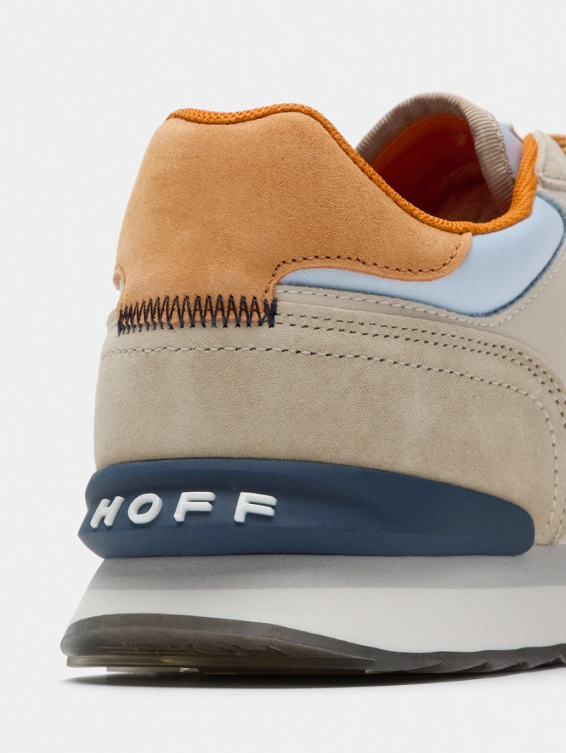 Beige / Blue HOFF Dakar Men's Trainers Ireland | F8D-7170