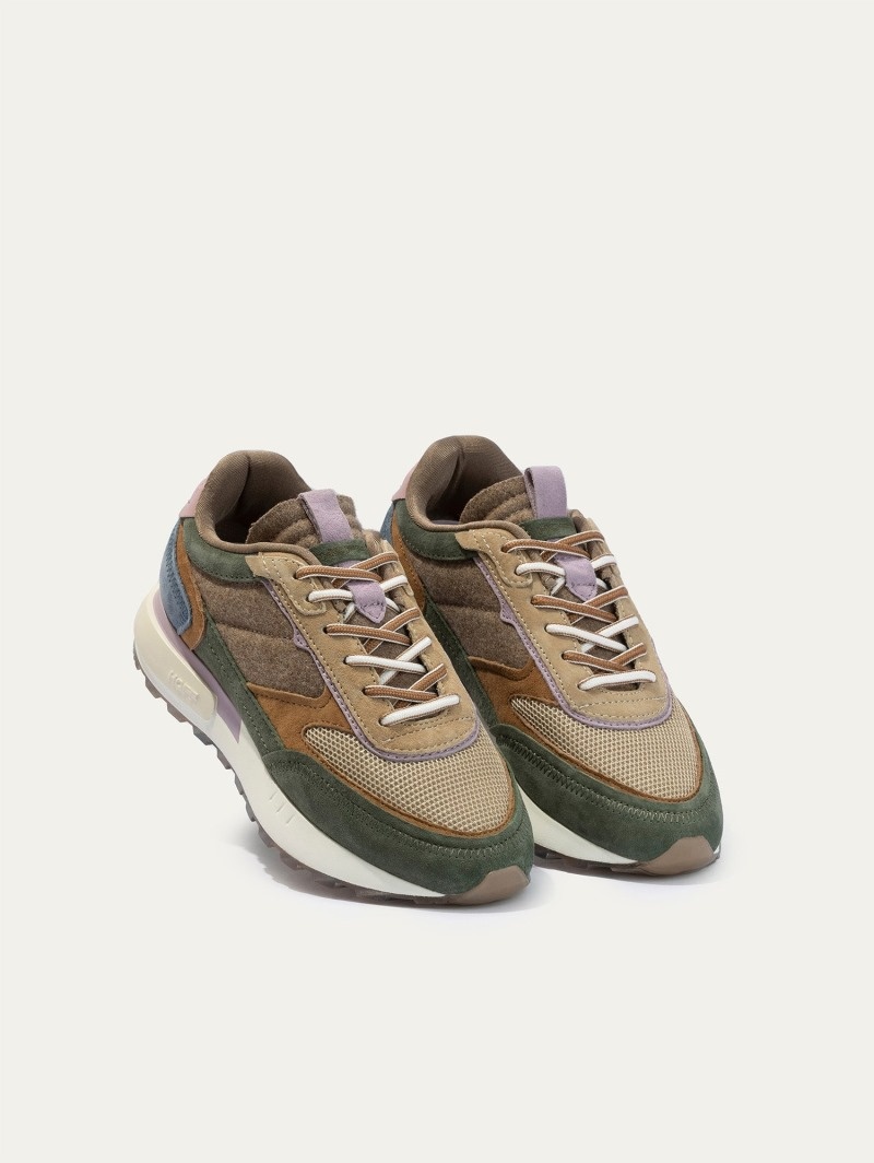 Beige / Olive HOFF Goa Women's Trainers Ireland | A5R-9920