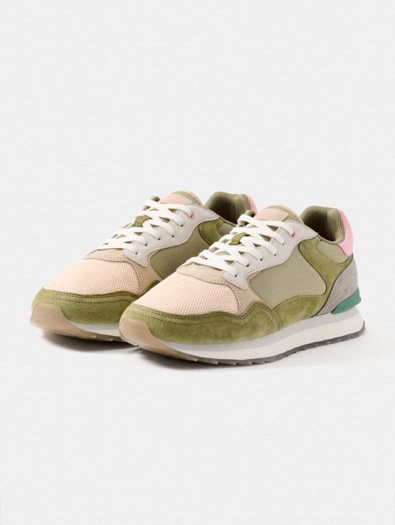 Beige / Olive HOFF Málaga Women's Trainers Ireland | W4A-9402