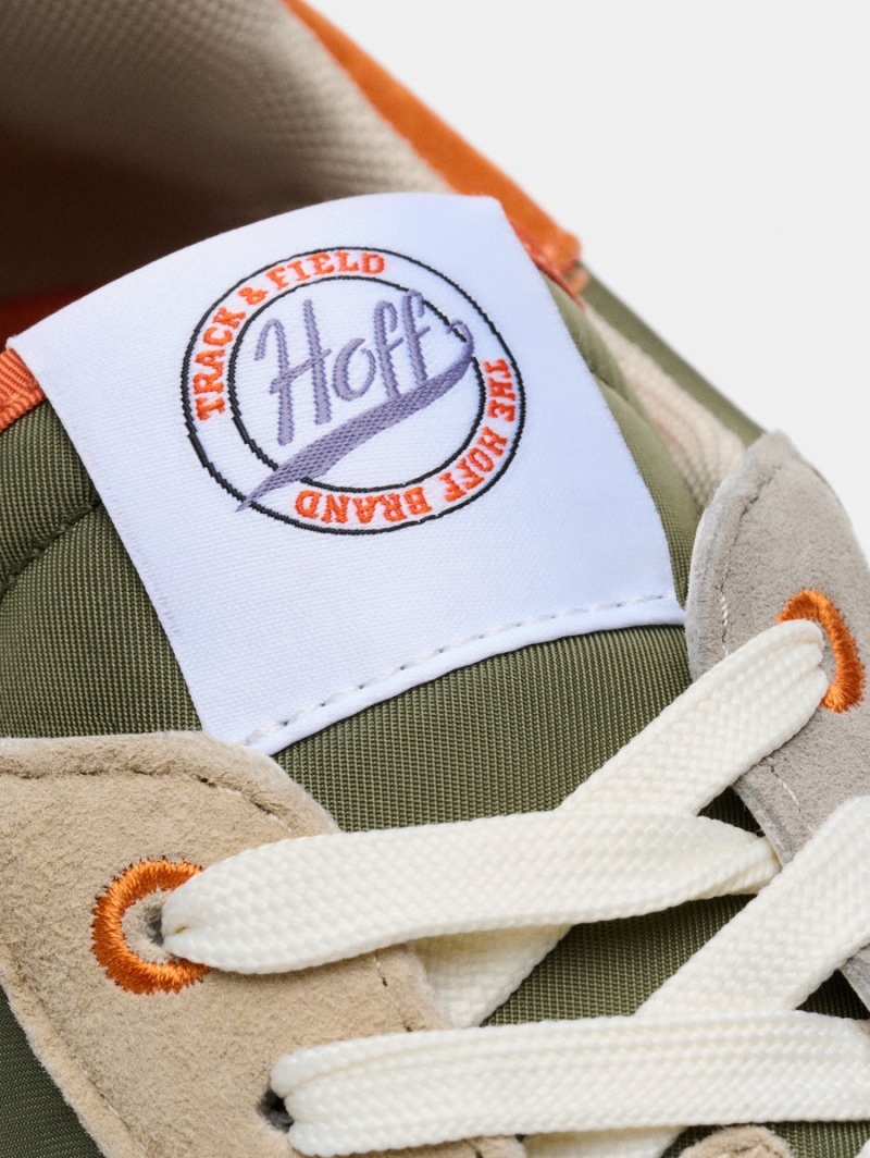 Beige / Olive HOFF Rhodes Men's Trainers Ireland | P2N-2341