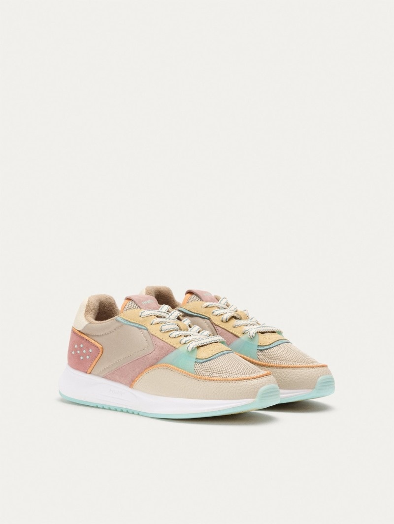 Beige / Pink HOFF Carnaby Women's Trainers Ireland | W6R-1518