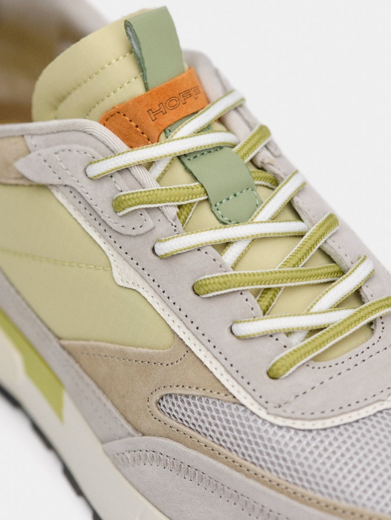 Beige / Yellow HOFF Tian Men's Trainers Ireland | F5H-4576