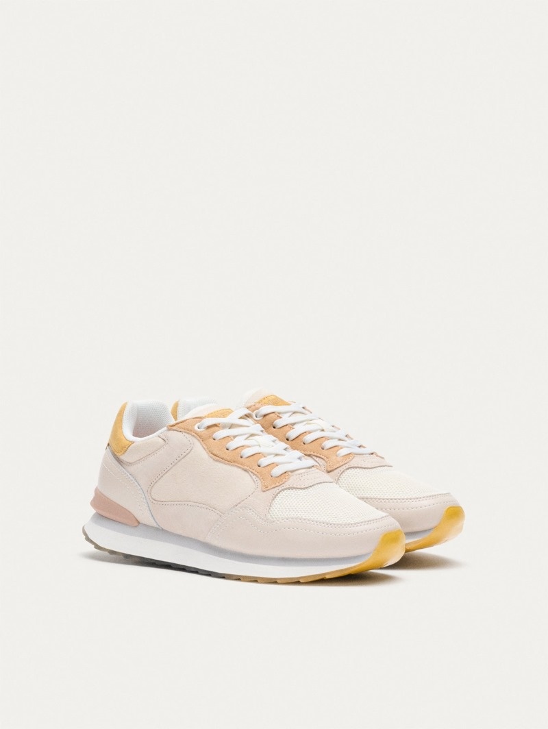 Beige / Yellow HOFF Toulouse Women's Trainers Ireland | U6K-7679