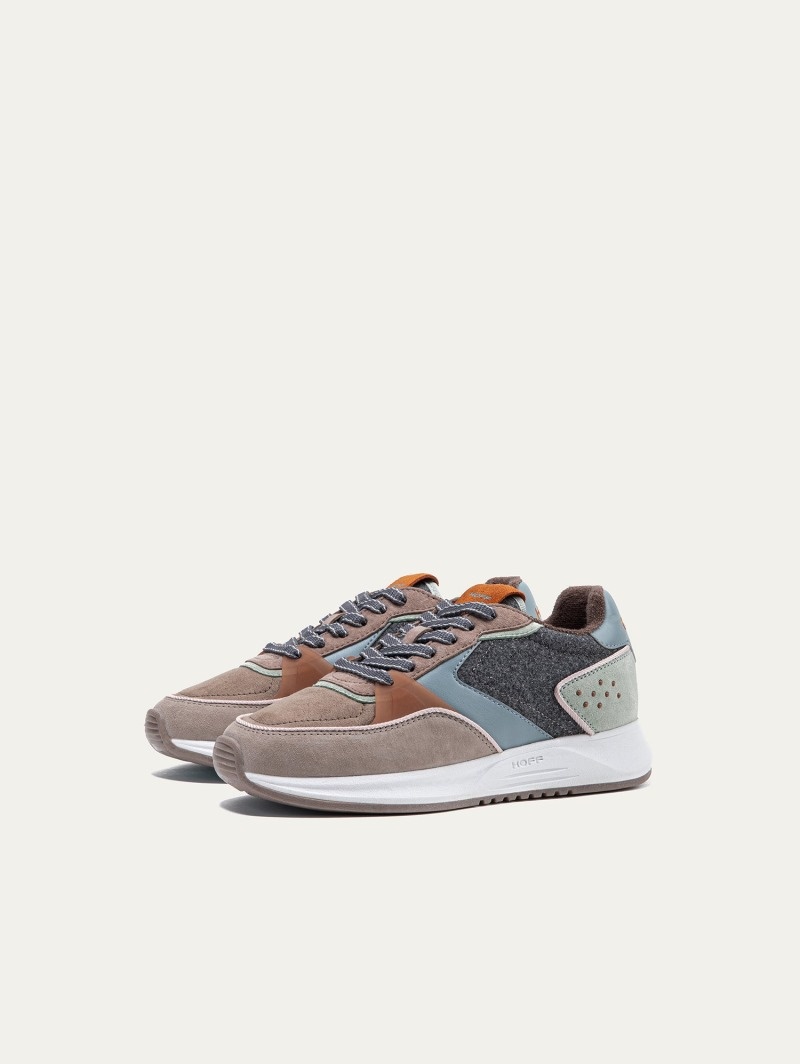 Brown / Grey HOFF Buckingham Women's Trainers Ireland | L1I-6957