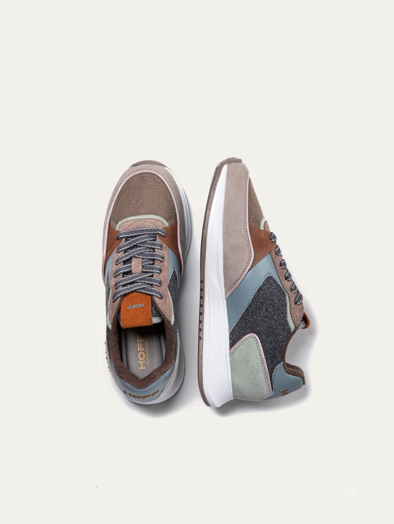 Brown / Grey HOFF Buckingham Women's Trainers Ireland | L1I-6957