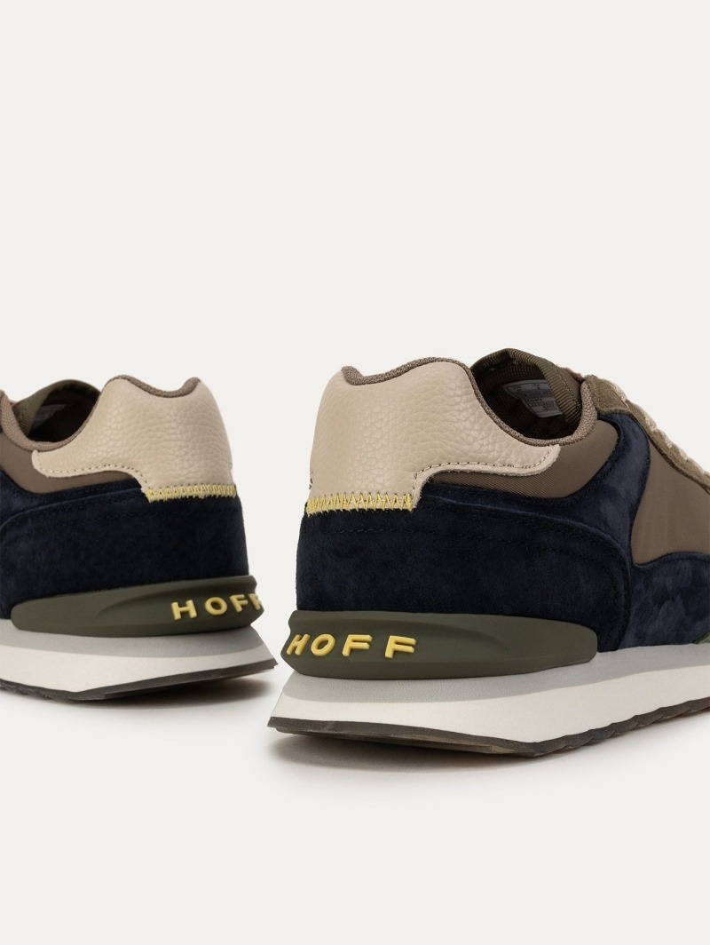 Brown / Navy HOFF Colonia Men's Trainers Ireland | I1L-9273