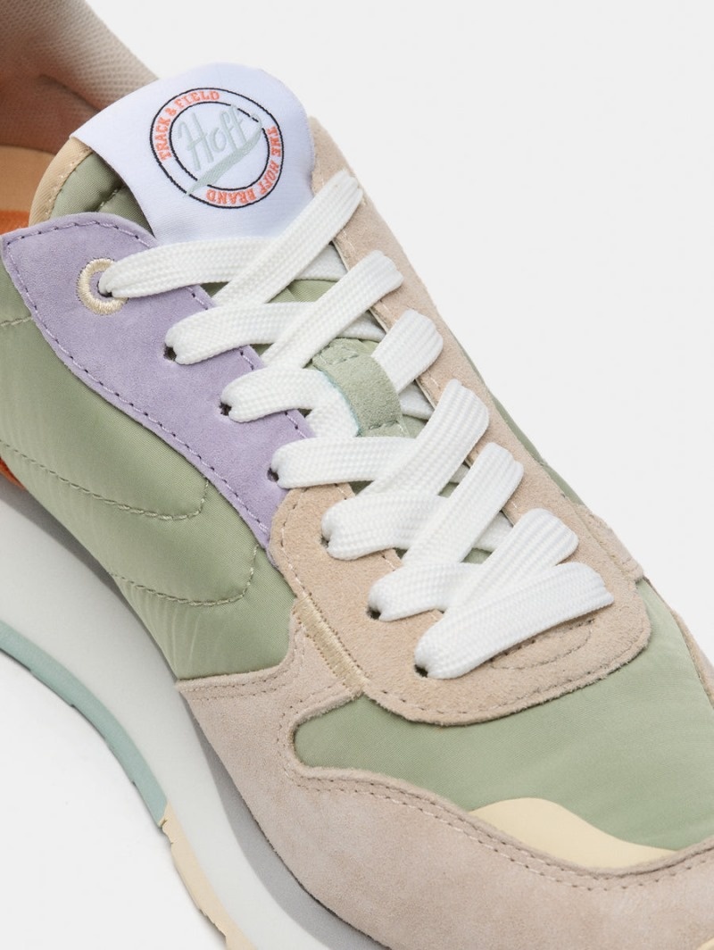 Green / Beige HOFF Delphi Women's Trainers Ireland | Z3X-2493