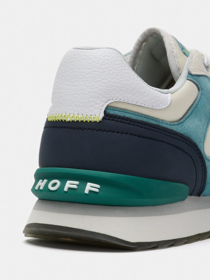 Green / Grey HOFF Cascais Men's Trainers Ireland | I0C-8608