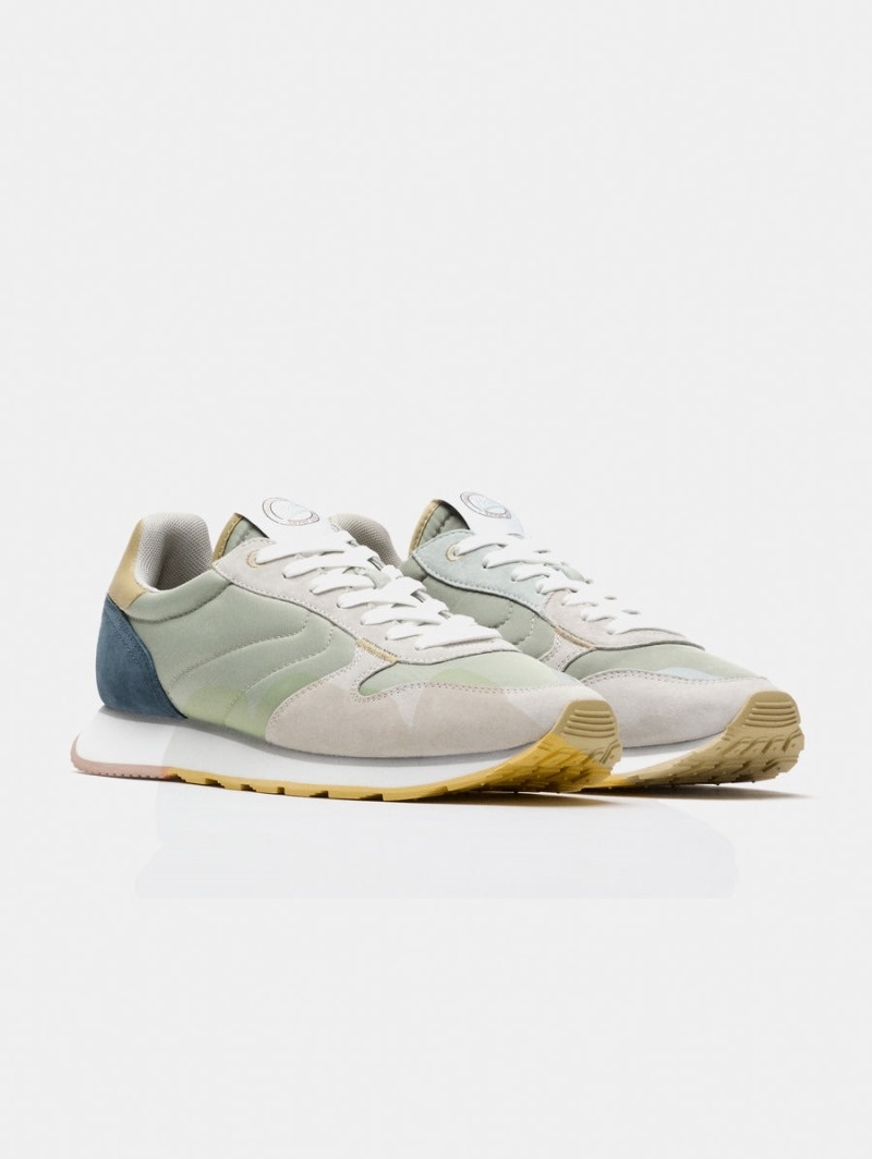 Light Green / Beige HOFF Marathon Men's Trainers Ireland | S1M-2555