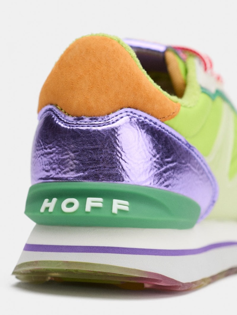 Light Green / Purple HOFF Persimmon Women's Trainers Ireland | O2I-7451