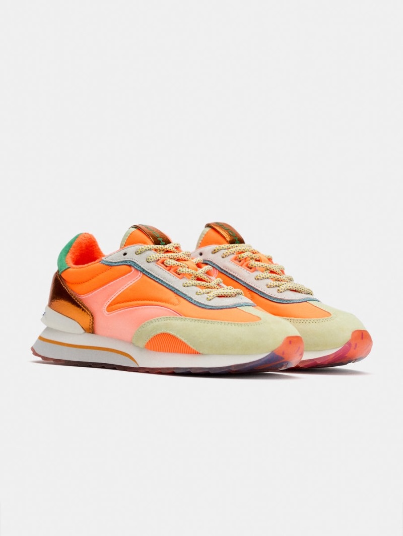 Orange / Yellow HOFF Passion Fruit Women's Trainers Ireland | A0K-3196