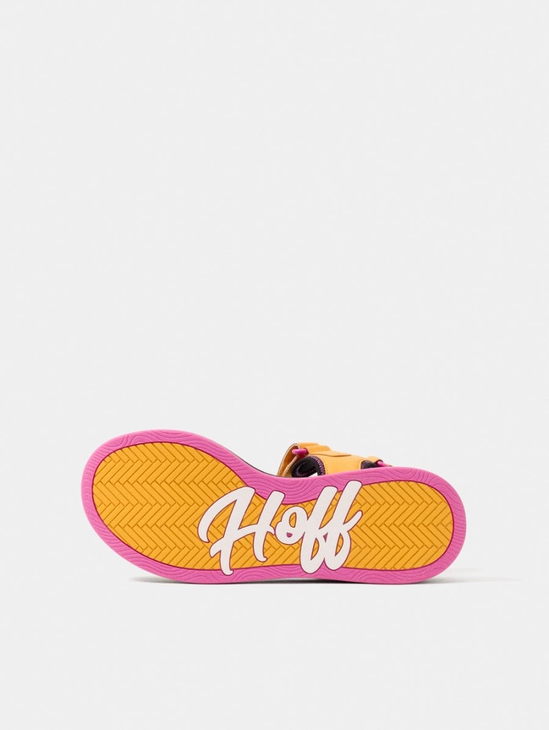 Orange / Yellow HOFF Samos Sport Women's Sandals Ireland | O5W-6966