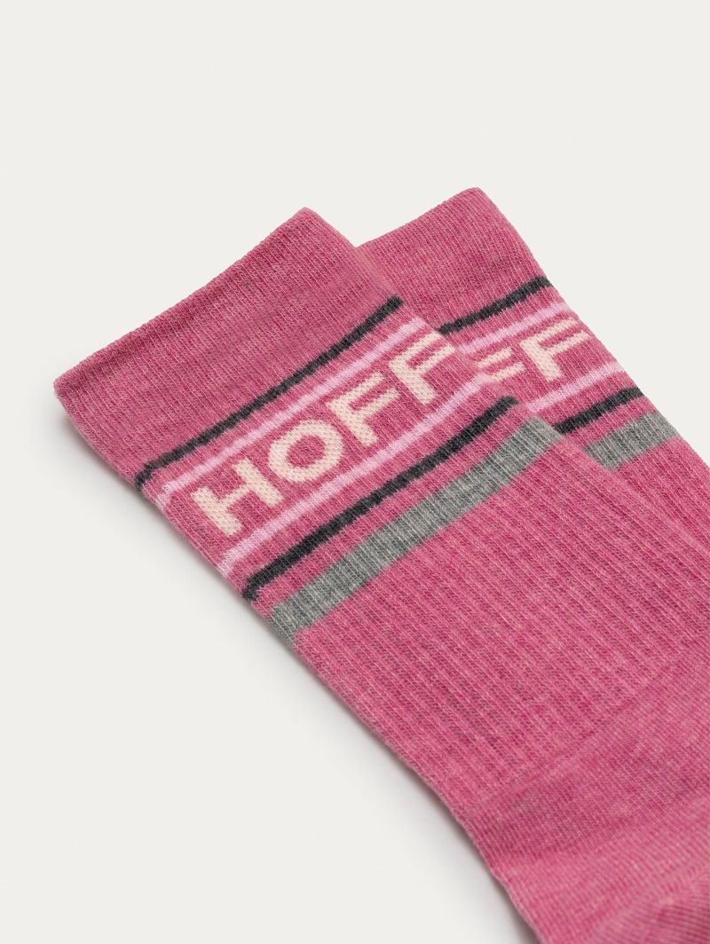 Pink HOFF Breast Cancer Day Socks Women's Accessories Ireland | N5D-4226