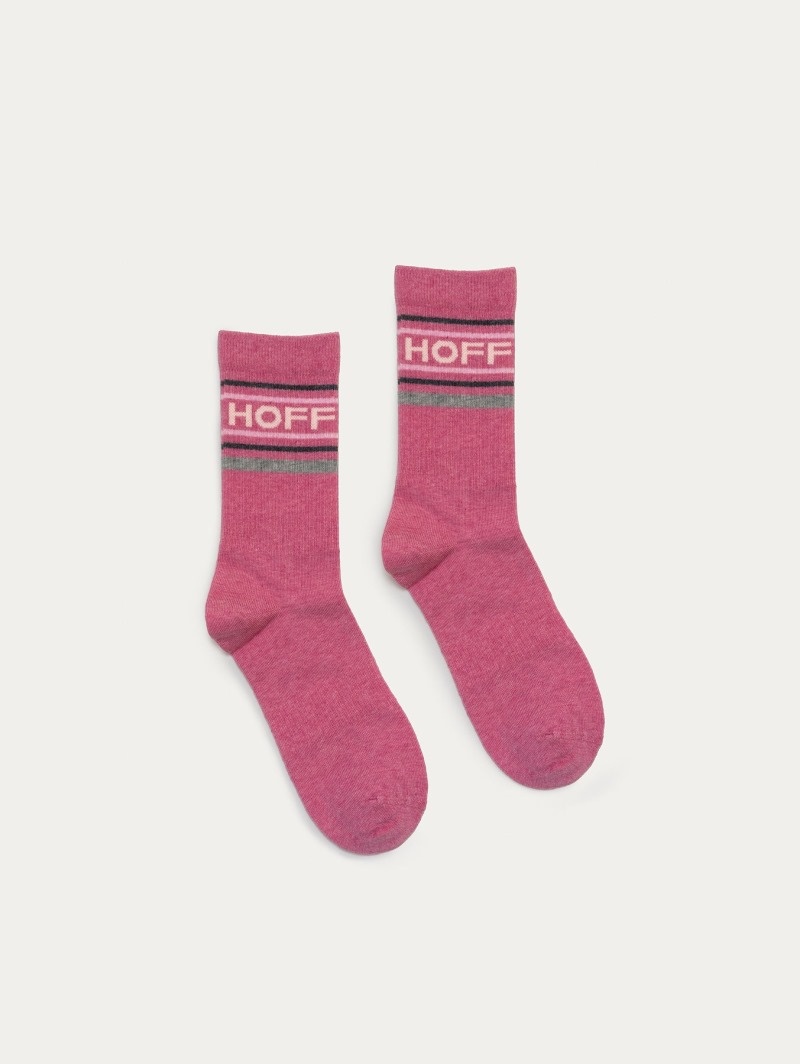 Pink HOFF Breast Cancer Day Socks Women's Accessories Ireland | N5D-4226