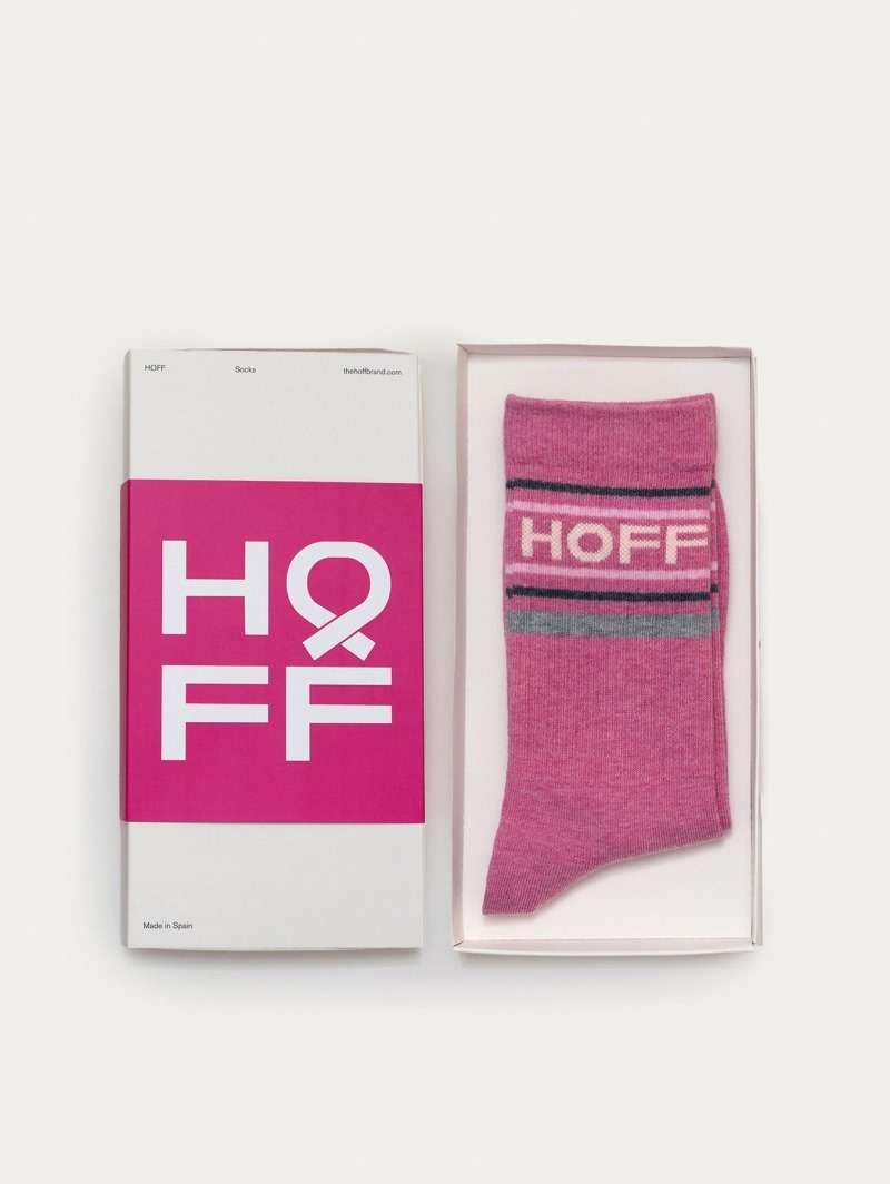 Pink HOFF Breast Cancer Day Socks Women\'s Accessories Ireland | N5D-4226