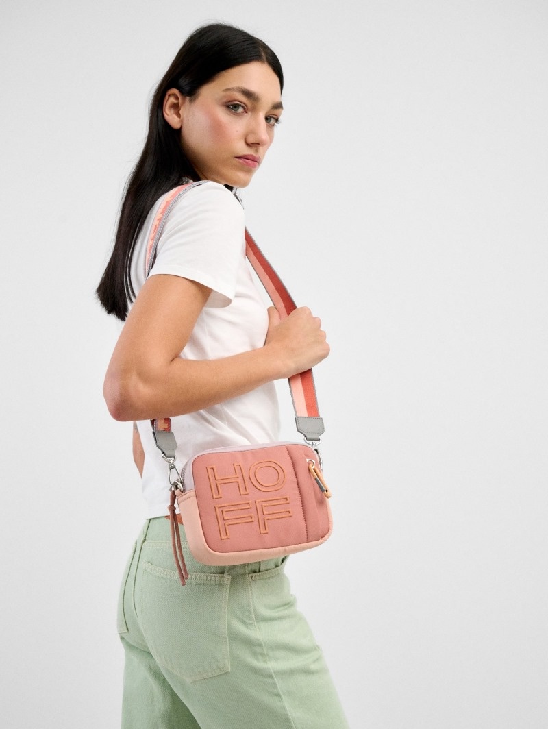 Pink HOFF Crossbody Nylon Bridge Women's Bags Ireland | Y1C-0174