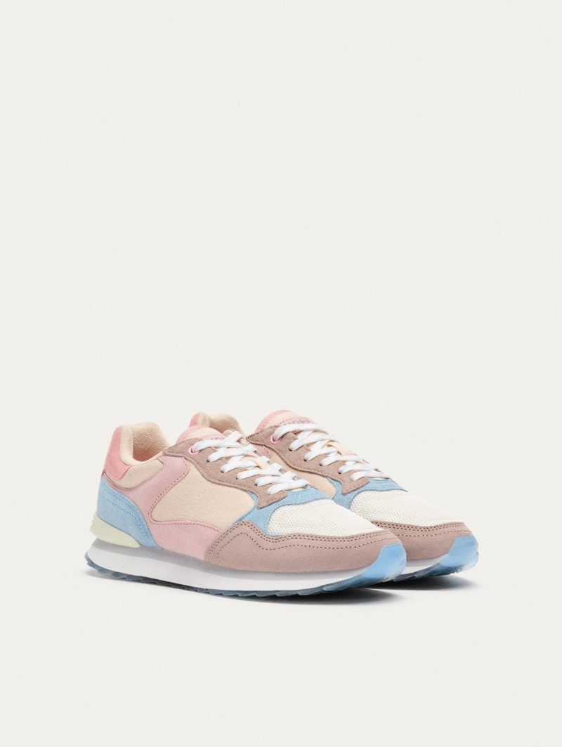 Pink / Beige HOFF Barcelona Women's Trainers Ireland | P0E-0325