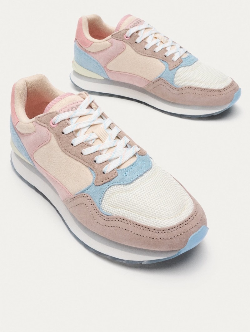 Pink / Beige HOFF Barcelona Women's Trainers Ireland | P0E-0325