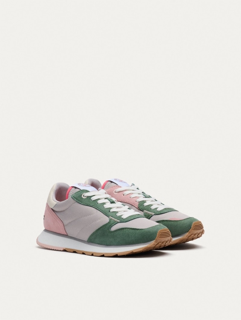 Pink / Grey / Green HOFF Syracuse Women's Trainers Ireland | W6K-0451