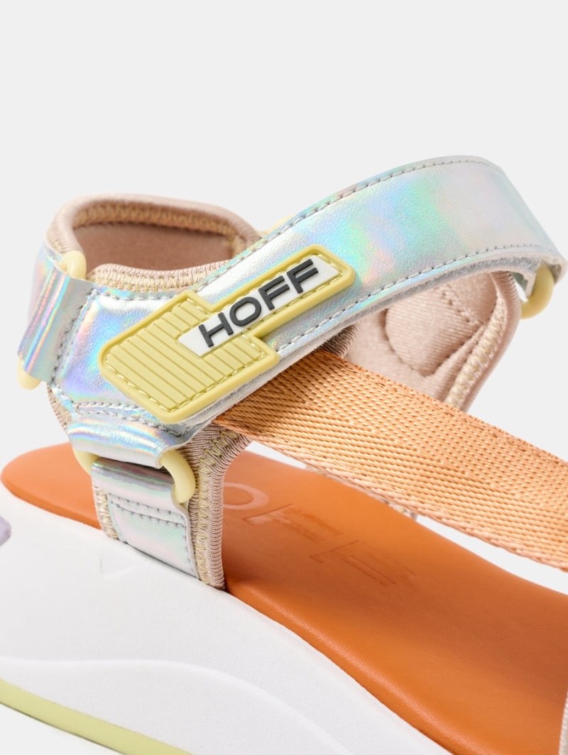 Silver / Orange HOFF Sport Women's Sandals Ireland | K5Y-6578