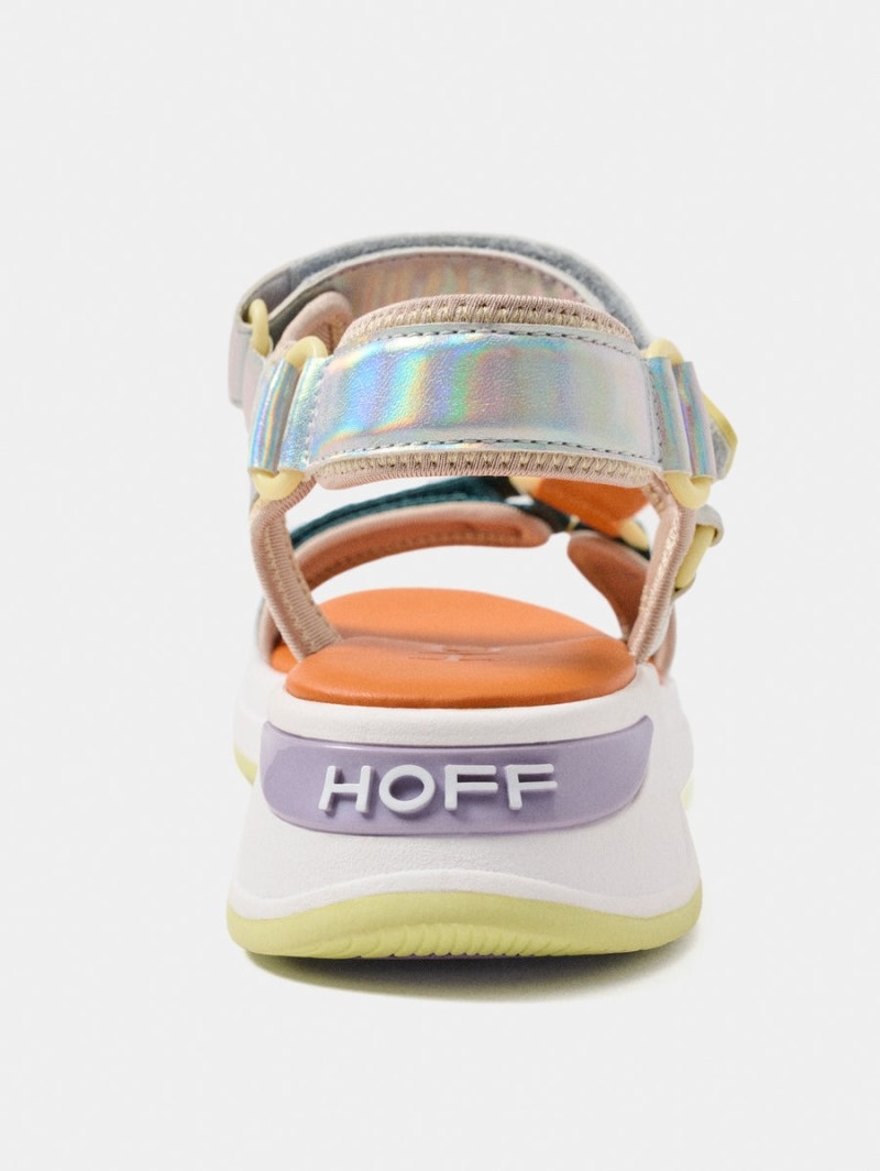 Silver / Orange HOFF Sport Women's Sandals Ireland | K5Y-6578