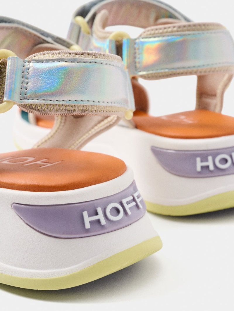 Silver / Orange HOFF Sport Women's Sandals Ireland | K5Y-6578