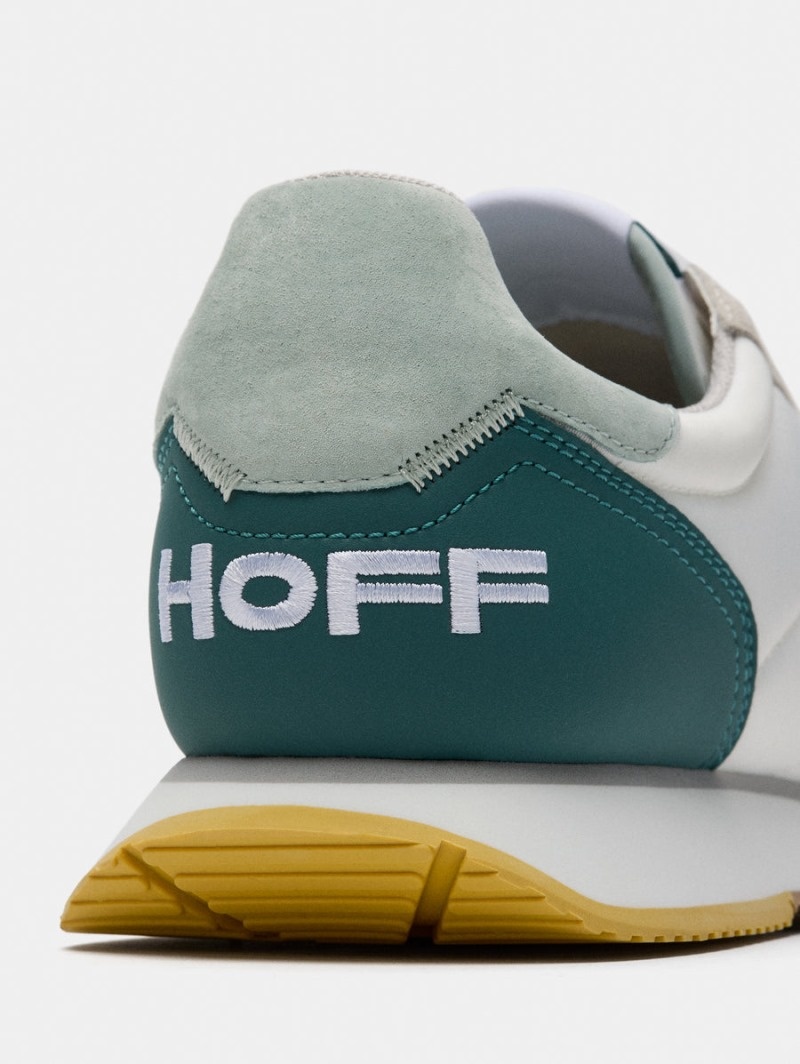 White / Green HOFF Agrinio Men's Trainers Ireland | Y9Q-9696