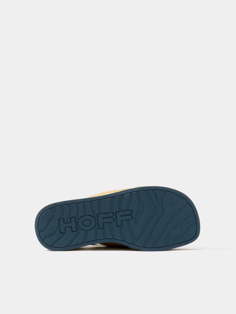 Yellow HOFF Mahon Wedge Women's Sandals Ireland | F0Y-8770