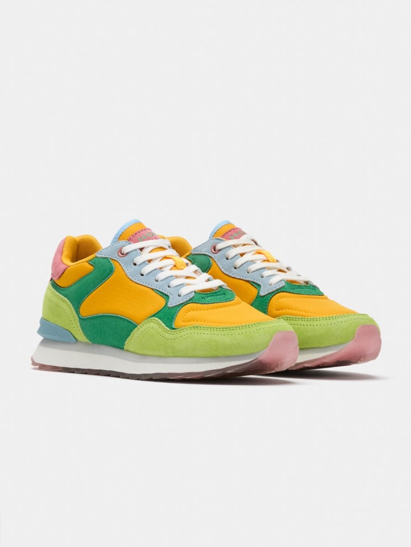 Yellow / Green HOFF Mui Ne Women's Trainers Ireland | Y5G-1846