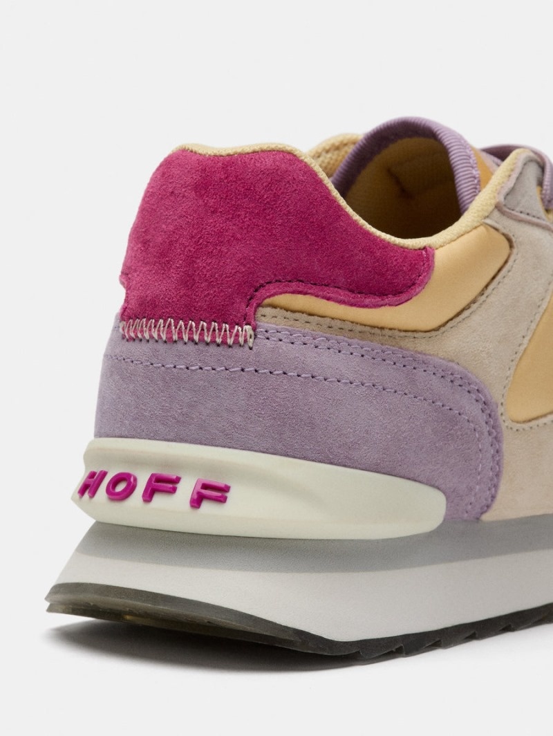 Yellow / Purple HOFF Galveston Women's Trainers Ireland | D2N-7500